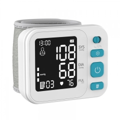 AOJ-35F Wrist Blood Pressure Machine Four-color Backlight Electronic Wrist Blood Pressure Monitor