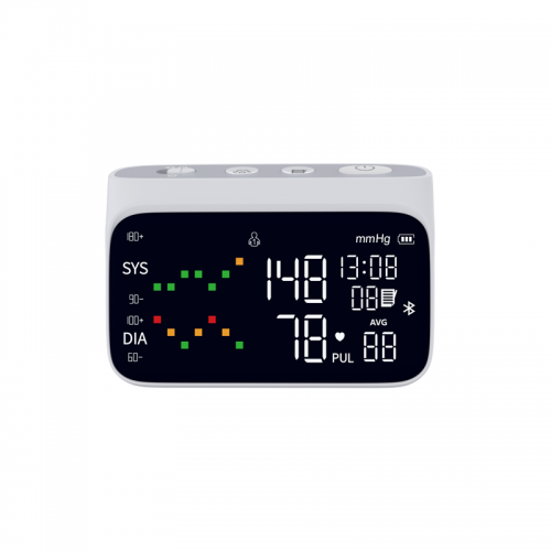AOJ-30H Arm Blood Pressure Monitor 4.25-inch LED Large Screen Smart Bluetooth BP Meter